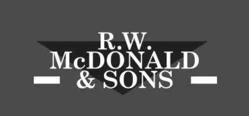 R W McDonald and Sons header logo