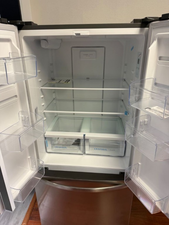 Frigidaire 18 Cu. Ft. Counter-Depth French Door Refrigerator Fingerprint-Resistant Stainless Steel Look FRFG1723AV