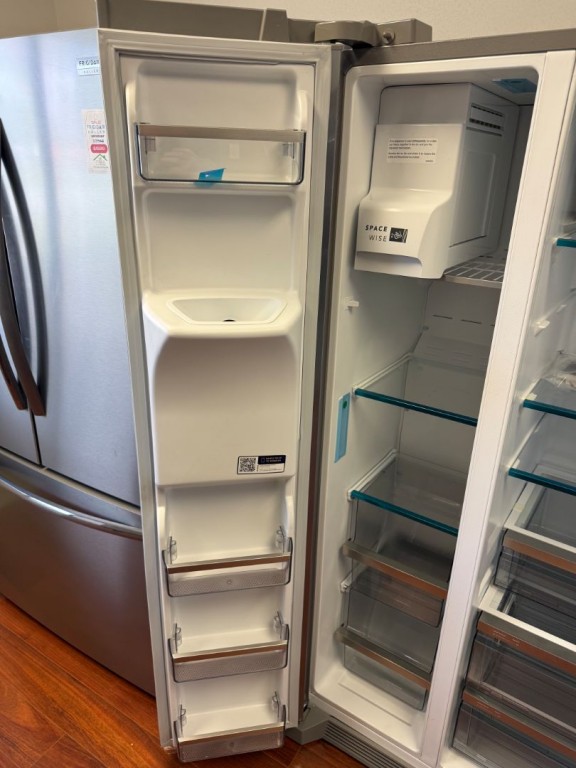 Frigidaire Professional 22 Cu. Ft. 36" Counter-Depth Side-by-Side Refrigerator Stainless Steel PRSC2222AF