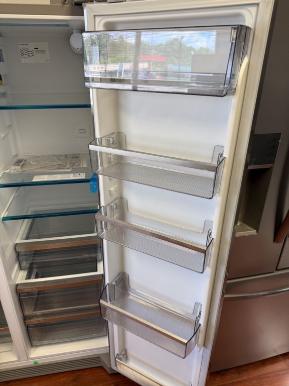 Frigidaire Professional 22 Cu. Ft. 36" Counter-Depth Side-by-Side Refrigerator Stainless Steel PRSC2222AF