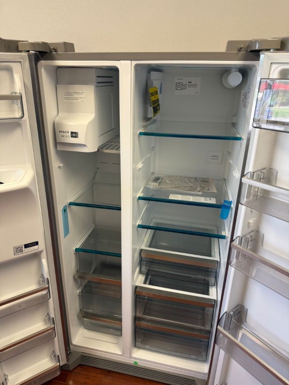 Frigidaire Professional 22 Cu. Ft. 36" Counter-Depth Side-by-Side Refrigerator Stainless Steel PRSC2222AF