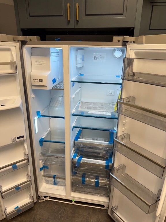 Frigidaire Professional 22 Cu. Ft. 36" Counter-Depth Side-by-Side Refrigerator Stainless Steel PRSC2222AF