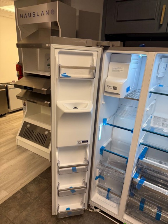 Frigidaire Professional 22 Cu. Ft. 36" Counter-Depth Side-by-Side Refrigerator Stainless Steel PRSC2222AF