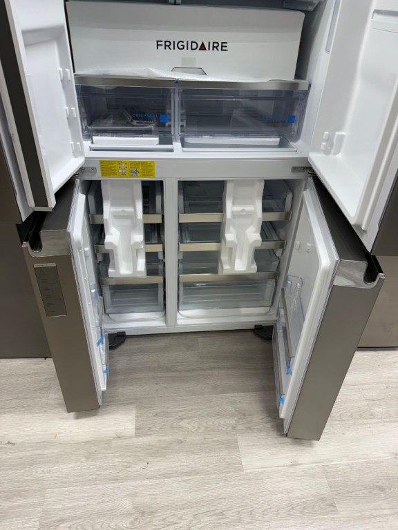 Frigidaire Gallery 22 Cu. Ft. Counter-Depth 4-Door Refrigerator Stainless Steel GRQC2255BF
