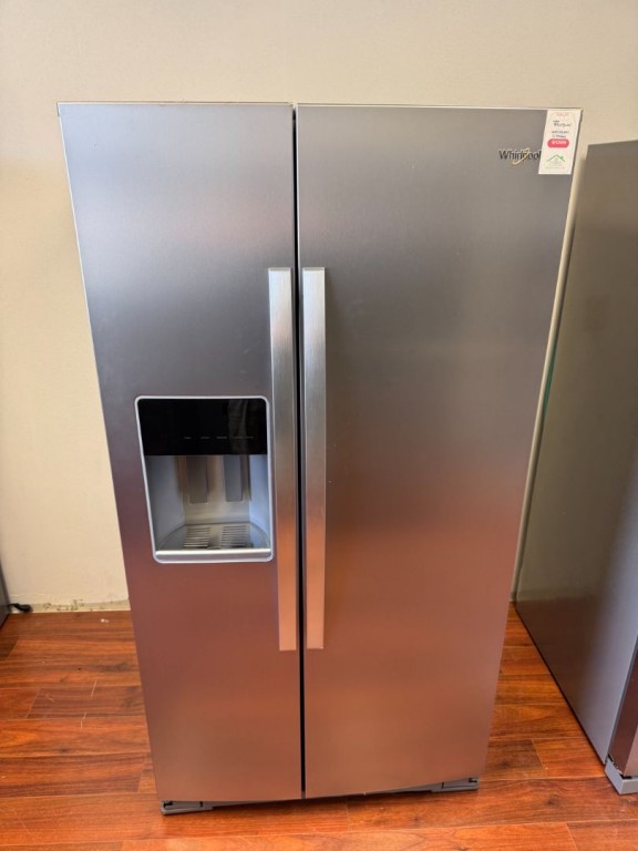 Whirlpool Whirlpool® 29 Cu. Ft. Family-Sized Capacity French Door Refrigerator with Flexible Temperature Drawer Fingerprint-Resistant Stainless Finish WRMF3636SZ