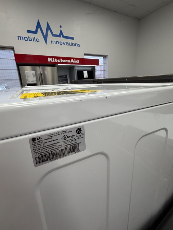LG 5.0 Cu. Ft. Mega Capacity Smart Front Load Energy Star Washer With Turbowash® 360° And Ai Dd® Built-in Intelligence White WM6500HWA, product image 2 of 2