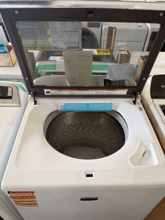 Maytag Smart Top Load Washer with Extra Power - 5.3 cu. ft. White MVW7232HW, product image 3 of 3
