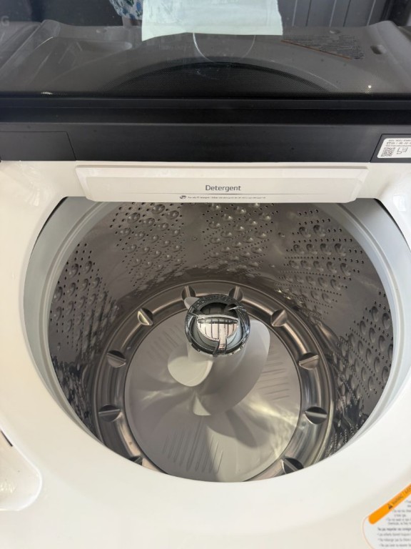 LG 5.3 Cu. Ft. Mega Capacity Smart Top Load Washer With 4-way® Agitator, Easyunload™ & Ai Sensing Alpine White WT8405CW, product image 2 of 3