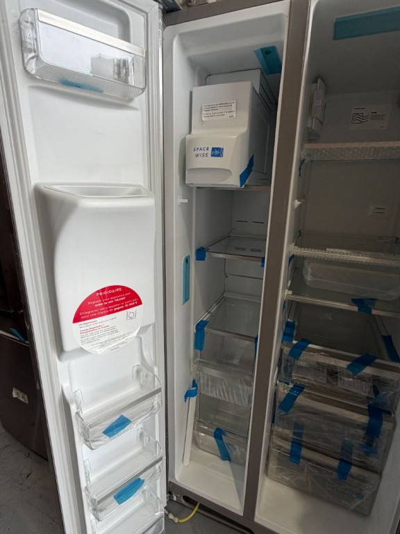 Electrolux 22.3 Cu. Ft. 33" Standard Depth Side by Side Refrigerator Stainless Steel GRSS2352AF, product image 2 of 5