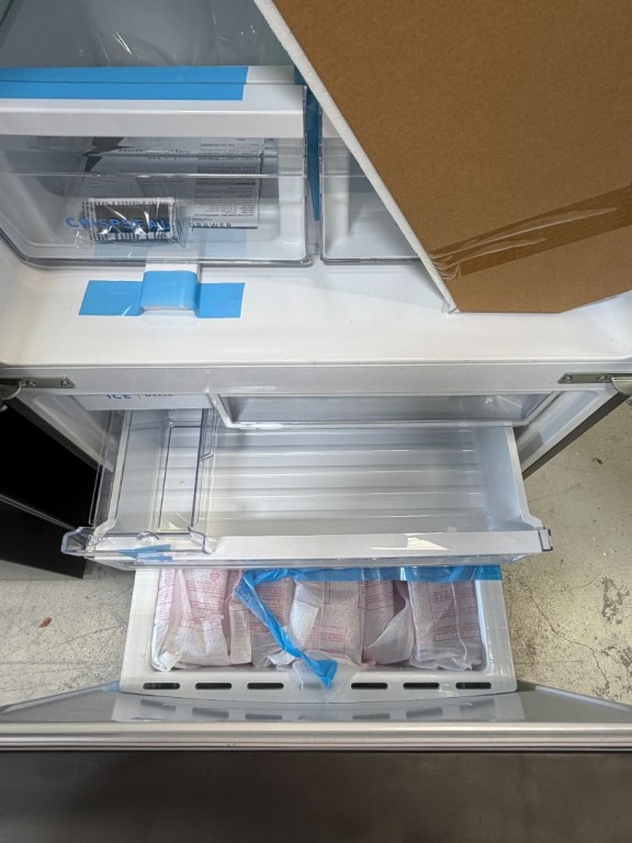 Frigidaire 18 Cu. Ft. Counter-Depth French Door Refrigerator Fingerprint-Resistant Stainless Steel Look FRFG1723AV, product image 3 of 3