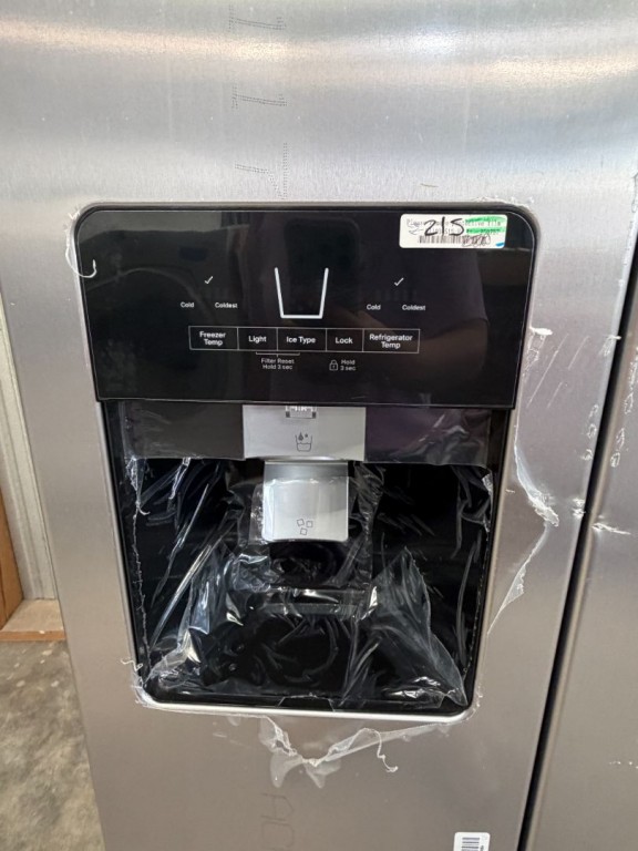 Whirlpool 33-inch Wide Side-by-Side Refrigerator - 21 cu. ft. Fingerprint-Resistant Stainless Finish WRS321SDHZ, product image 2 of 4