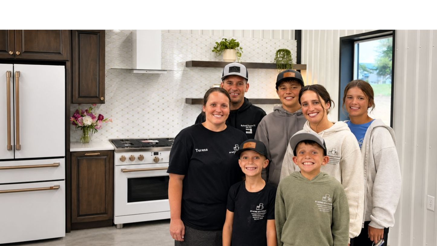 Modern dishwasher appliances showroom