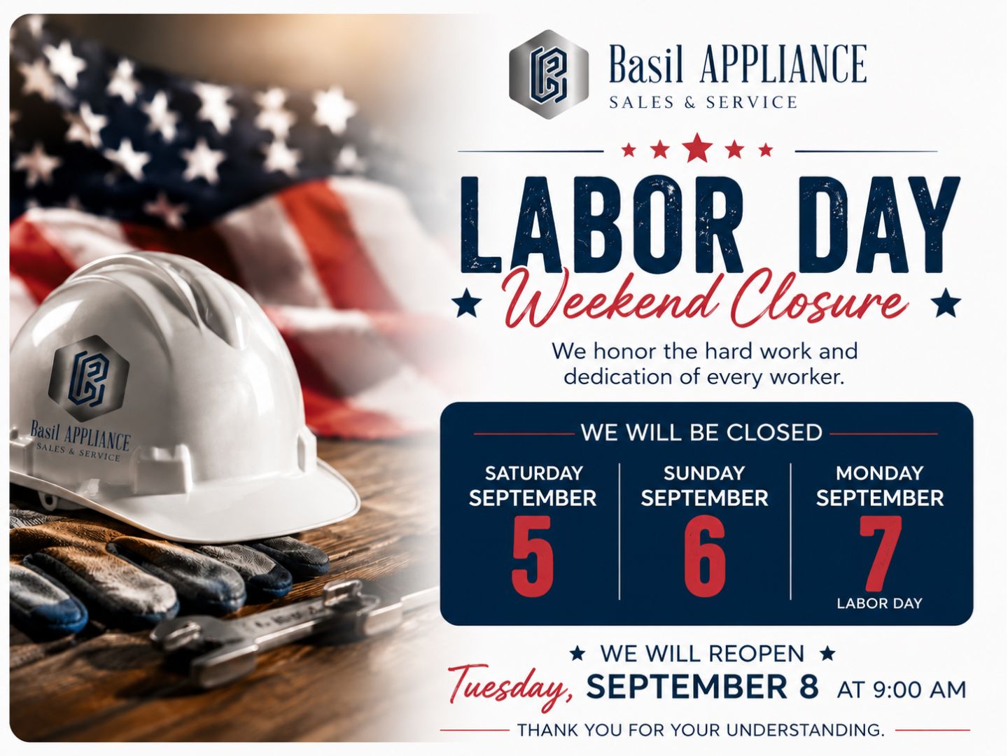 Labor Day 2026 Operation Hours