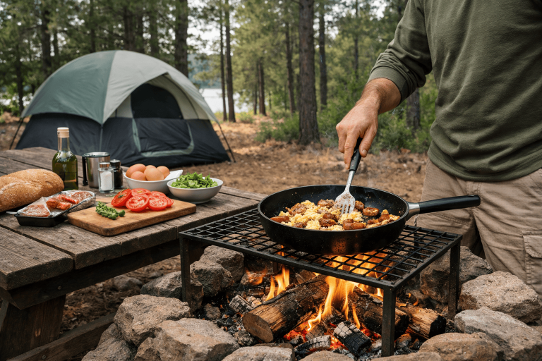 Outdoor Cooking Basics for Campers: How to Cook Without Kitchen Appliances