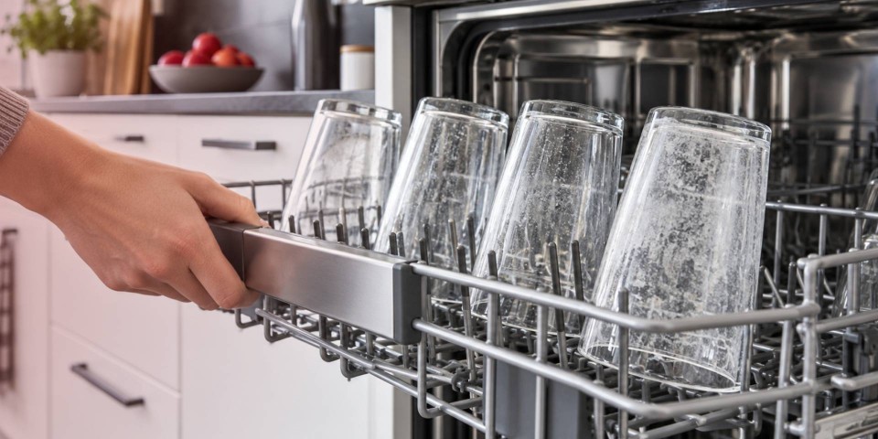 How to Fix Cloudy Glasses From the Dishwasher