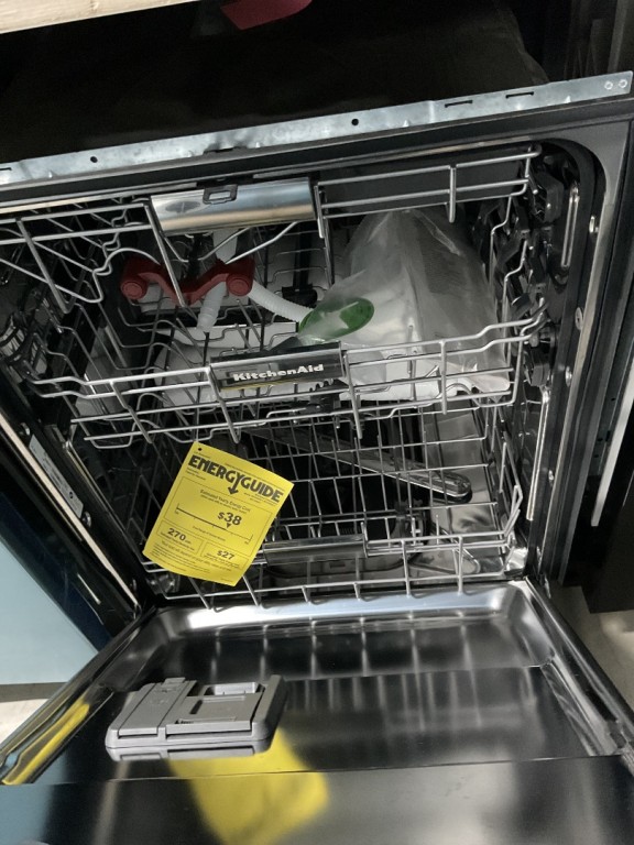 KitchenAid 360° Max Jets™ Third Rack Dishwasher with Fan-Enabled ProDry™ System, 44 dBA Stainless Steel with PrintShield™ Finish KDTM604KPS