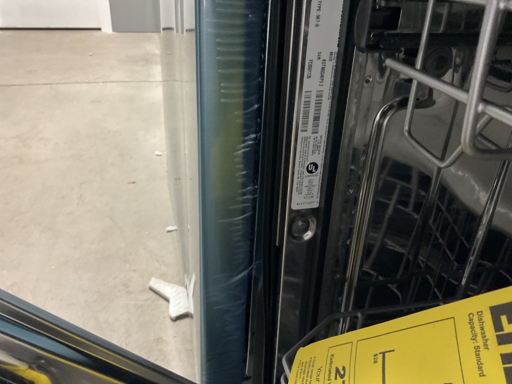 KitchenAid 360° Max Jets™ Third Rack Dishwasher with Fan-Enabled ProDry™ System, 44 dBA Stainless Steel with PrintShield™ Finish KDTM604KPS