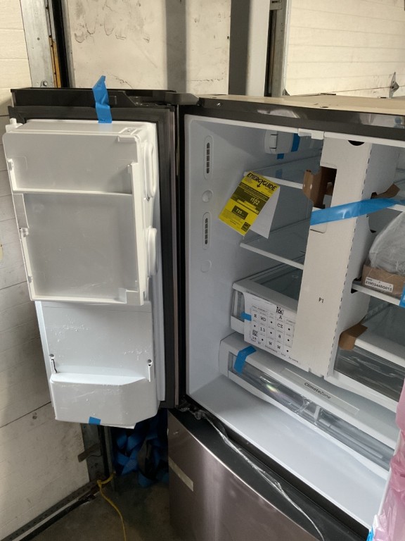 GE 27.7 Cu. Ft. Fingerprint Resistant French-Door Refrigerator Fingerprint Resistant Stainless Steel GFE28GYNFS, product image 2 of 6