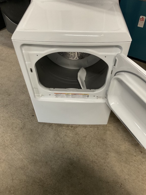 GE 6.2 cu. ft. Capacity Electric Dryer with Up To 120 ft. Venting and Shallow Depth Other GTX22EASKWW