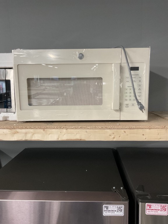 GE 1.6 Cu. Ft. Over-the-Range Microwave Oven Bisque JVM3160DFCC, product image 3 of 3