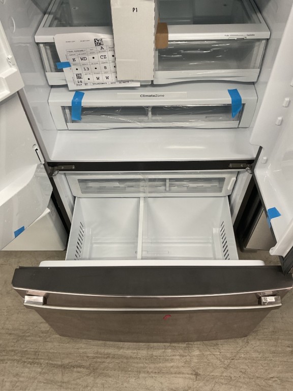 GE 27.7 Cu. Ft. Fingerprint Resistant French-Door Refrigerator Fingerprint Resistant Stainless Steel GFE28GYNFS, product image 5 of 25
