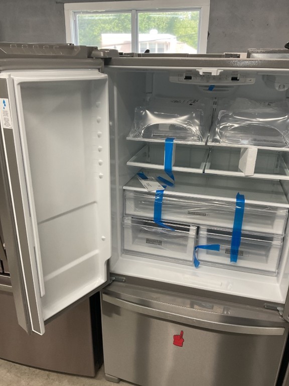 Whirlpool 36-Inch Wide Full-Depth French Door Bottom Mount Refrigerator - 25 cu. ft. Fingerprint Resistant Stainless Steel WRFF3036RZ, product image 4 of 23