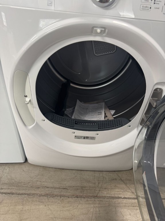 GE 7.8 cu. ft. Capacity Smart Front Load Electric Dryer White GFD35ESSYWW, product image 2 of 47