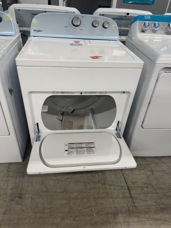 Whirlpool 7.0 cu. ft. Top Load Gas Dryer with AutoDry™ Drying System White WGD4950HW, product image 3 of 16