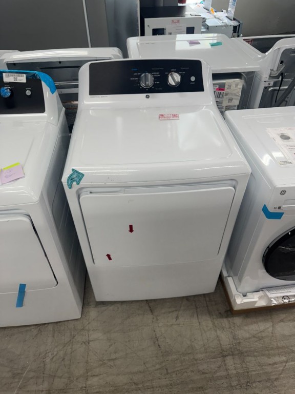 GE 6.2 cu. ft. Capacity Gas Dryer with Up To 120 ft. Venting and 5-yr Limited Warranty White GTX52GASPWB, product image 4 of 15