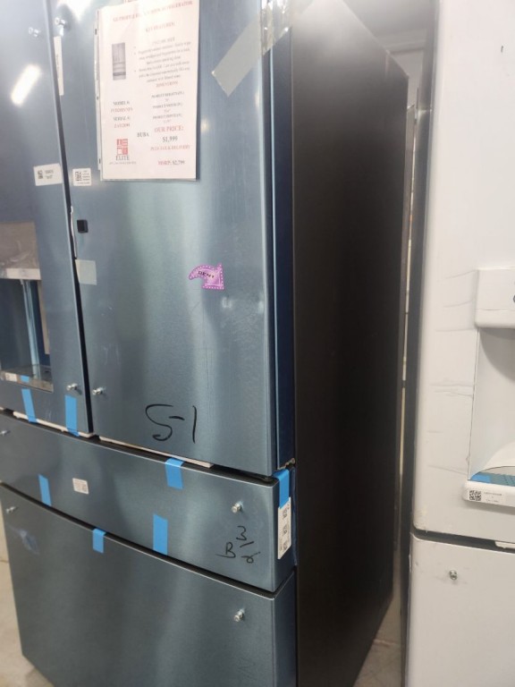 GE Profile 27.9 Cu. Ft. Smart Fingerprint Resistant 4-Door French-Door Refrigerator with Door In Door Fingerprint Resistant Stainless PVD28BYNFS, product image 3 of 44