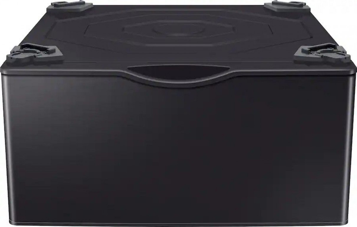 Samsung Pedestal for Front Load (8900 & 8700) | Brushed Black Brushed Black WE502NVUS, product image 3 of 7