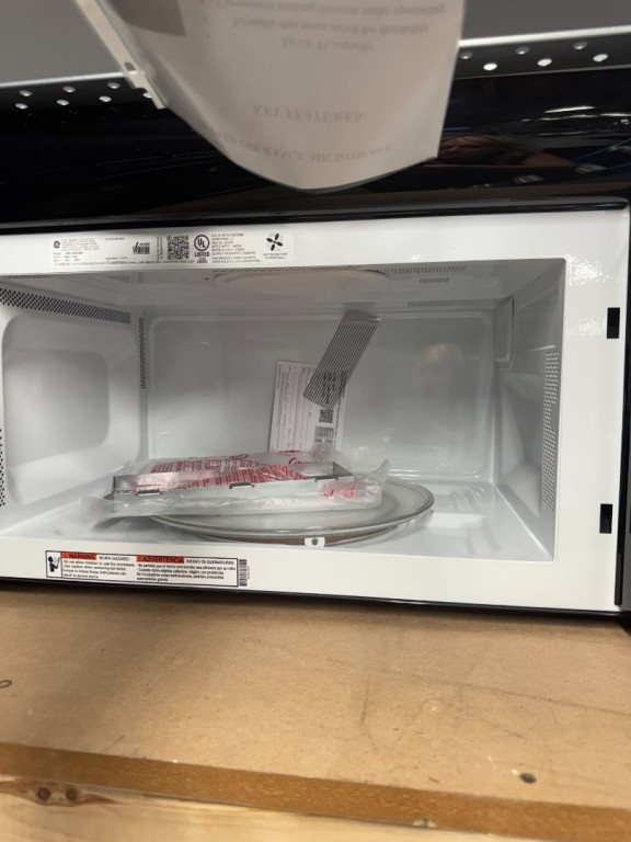 GE 1.6 Cu. Ft. Over-the-Range Microwave Oven Black JVM3160DFBB, product image 2 of 16