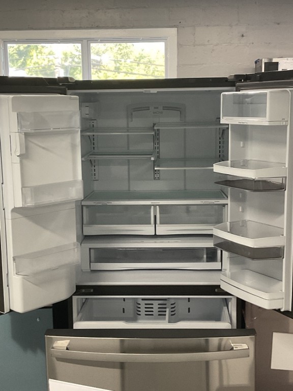 GE Profile 27.7 Cu. Ft. Fingerprint Resistant French-Door Refrigerator with Hands-Free AutoFill Fingerprint Resistant Stainless Steel PFE28KYNFS, product image 2 of 28