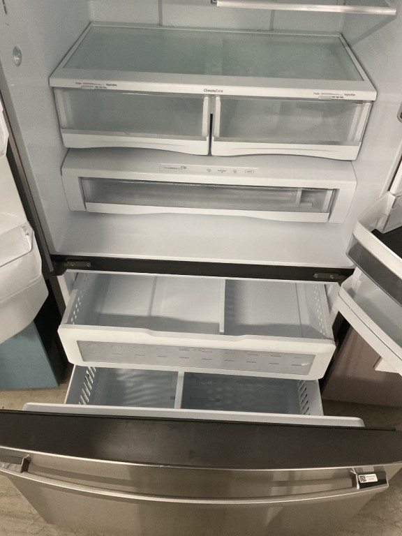 GE Profile 27.7 Cu. Ft. Fingerprint Resistant French-Door Refrigerator with Hands-Free AutoFill Fingerprint Resistant Stainless Steel PFE28KYNFS, product image 3 of 28