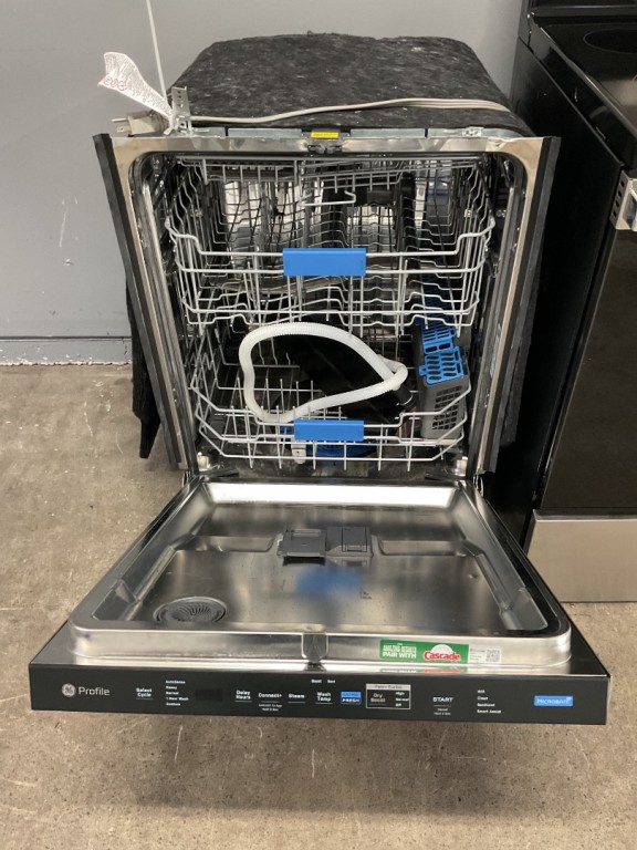 GE Profile Smart UltraFresh System Dishwasher with Microban Antimicrobial Technology with Deep Clean Washing 3rd Rack, 39 dBA Fingerprint Resistant Stainless PDP795SYVFS, product image 3 of 43