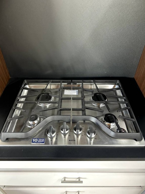 Maytag 30-inch Wide Gas Cooktop with Power™ Burner Stainless Steel MGC7430DS