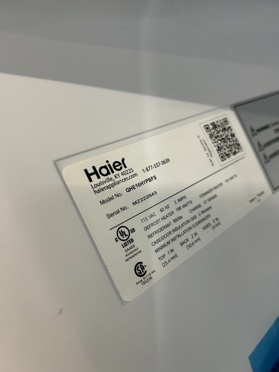 Haier Haier ENERGY STAR® 16.8 Cu. Ft. Quad Door RefrigeratorHaier ENERGY STAR® 16.8 Cu. Ft. Quad Door Refrigerator Stainless Steel QHE16HYPFS