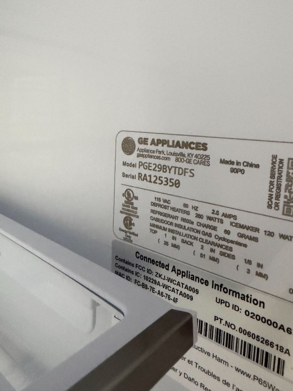 GE Profile 28.7 Cu. Ft. Smart Fingerprint Resistant 4-Door French-Door Refrigerator With Dual-Dispense AutoFill Pitcher Stainless Steel PGE29BYTFS