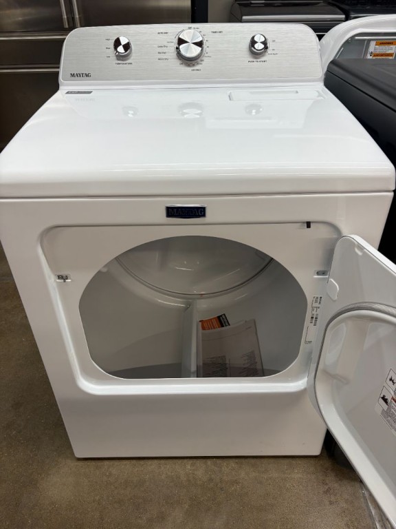Maytag Top Load Electric Wrinkle Prevent Dryer - 7.0 cu. ft. White MED4500MW
