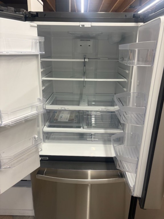 GE 23.6 Cu. Ft. French-Door Refrigerator Fingerprint Resistant Stainless Steel GFE24JYKFS, product image 2 of 15