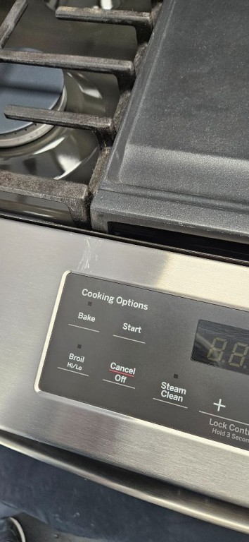 GE GE® 30" Slide-In Front Control Gas Range Stainless Steel JGSS66SELSS
