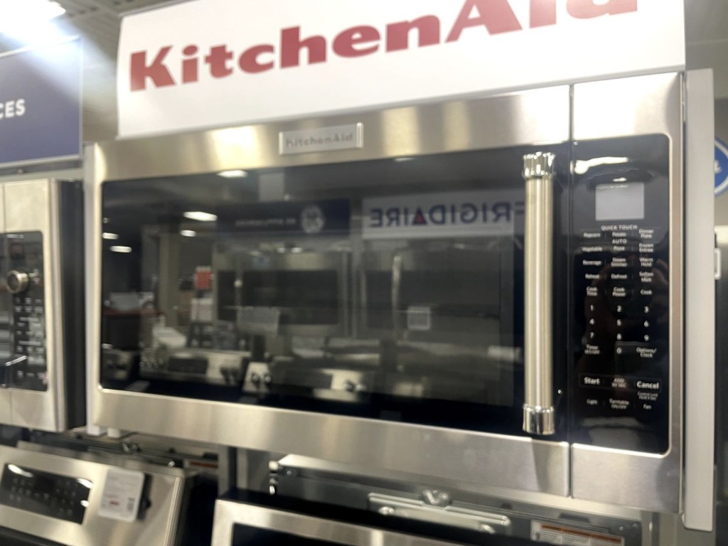 KitchenAid 30" 1000-Watt Microwave Hood Combination Stainless Steel KMHS120ESS