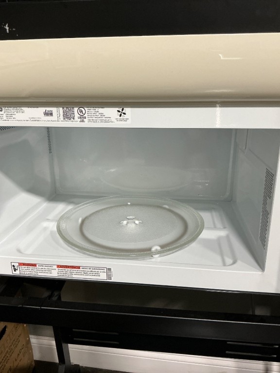 GE 1.6 Cu. Ft. Over-the-Range Microwave Oven Bisque JVM3160DFCC