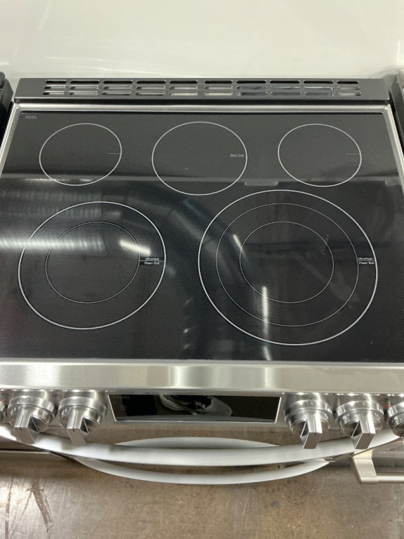 LG 6.3 Cu. Ft. Smart Wi-fi Enabled Probake Convection® Instaview™ Electric Slide-in Range With Air Fry Print Proof Stainless Steel LSEL6337F
