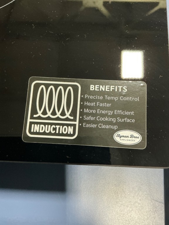 KitchenAid 36-inch 5-element Sensor Induction Cooktop Black KCIG556JBL