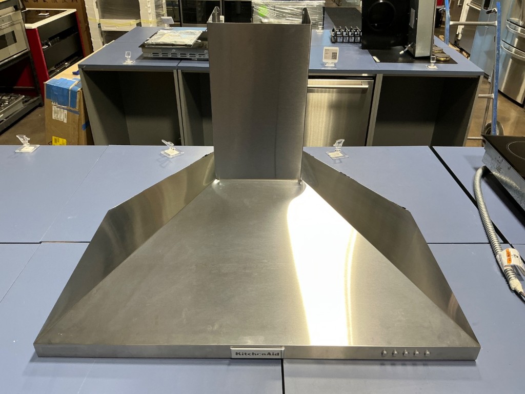 KitchenAid 36" Wall-mount, 3-speed Canopy Hood Stainless Steel KVWB406DSS