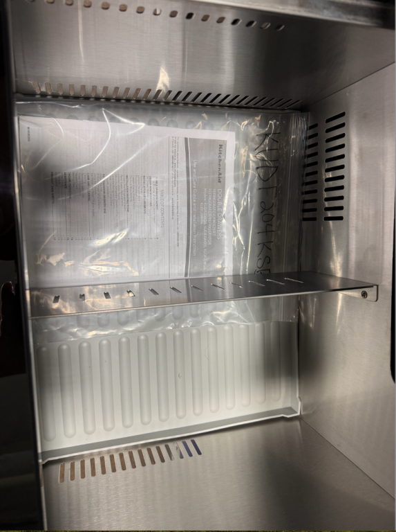 KitchenAid 24" Stainless Steel Undercounter Double-Drawer Refrigerator/Freezer Stainless Steel KUDF204KSB