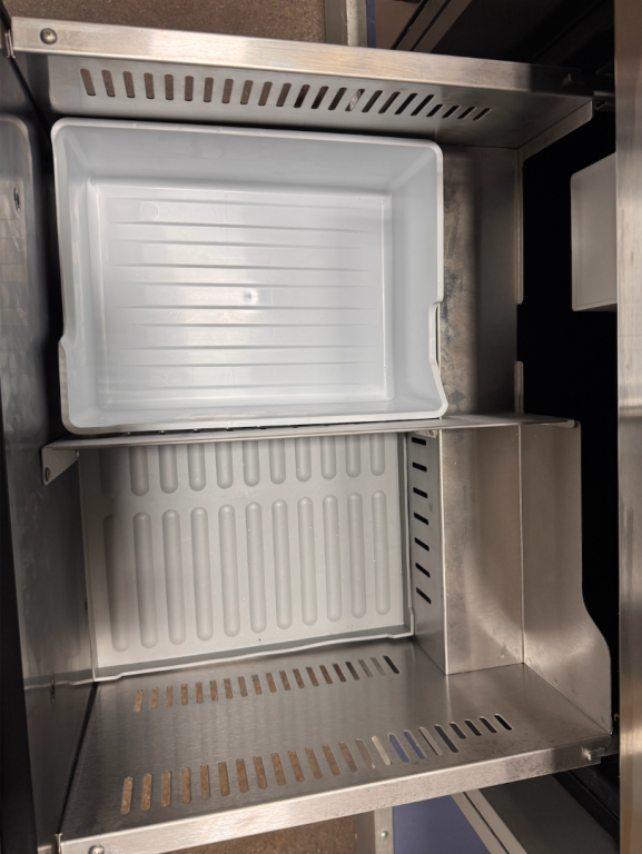 KitchenAid 24" Stainless Steel Undercounter Double-Drawer Refrigerator/Freezer Stainless Steel KUDF204KSB
