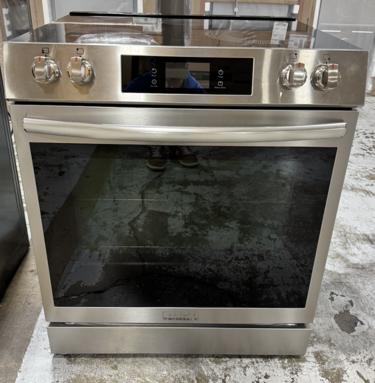 Frigidaire Gallery 30" Electric Range with 15+ Ways To Cook Stainless Steel GCFE3060BF