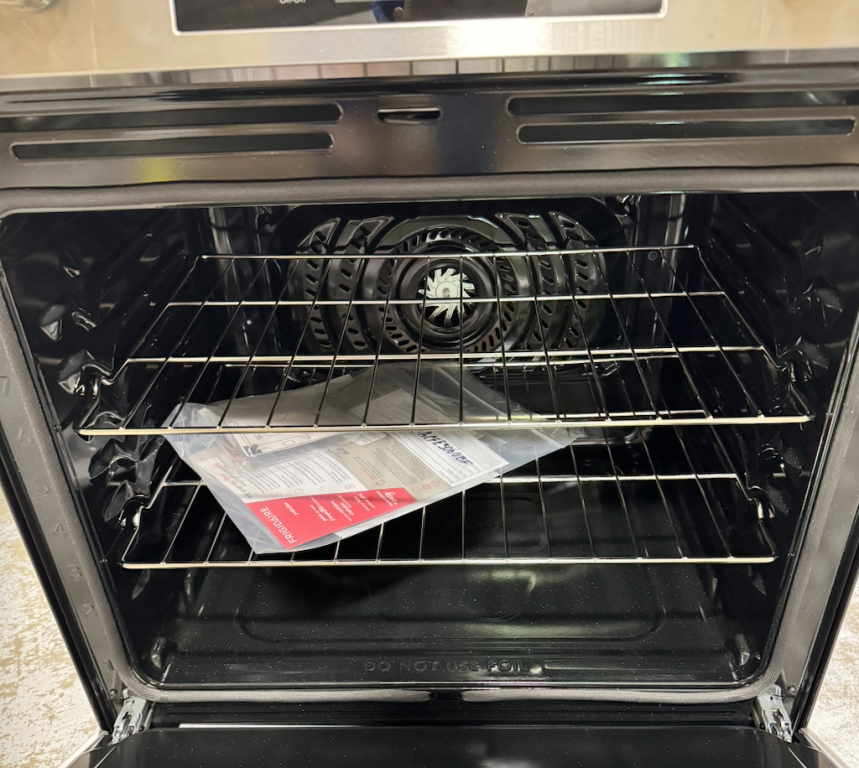 Frigidaire Gallery 30" Electric Range with 15+ Ways To Cook Stainless Steel GCFE3060BF